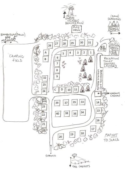 Caravan Park Map