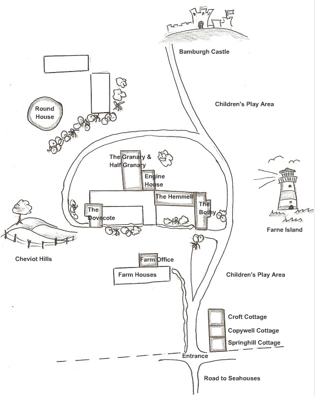 Cottages Map